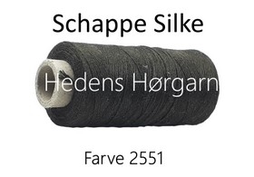 Schappe- Seide 120/2x4 farve 2551 mørk brun
